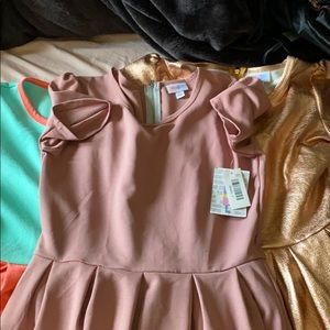 👗Lot of 3 Lularoe Amelia dresses size L 👗